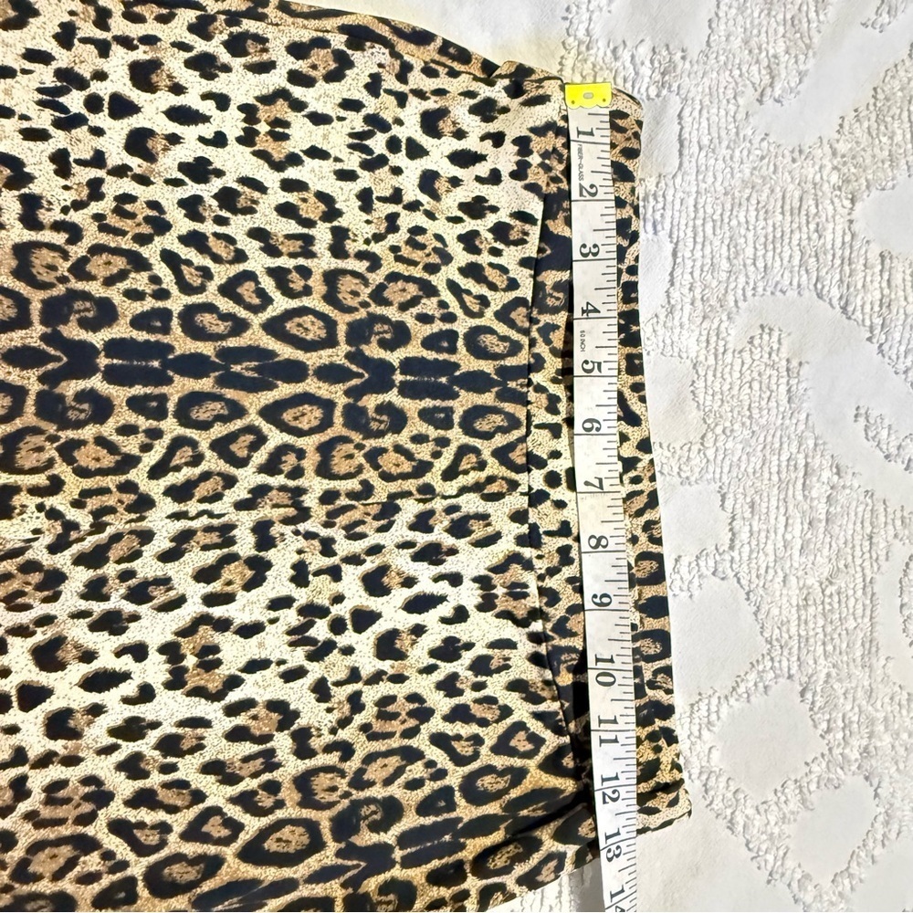 Rehab Animal Print Wide-Leg Pants Size M - Picture 5 of 8